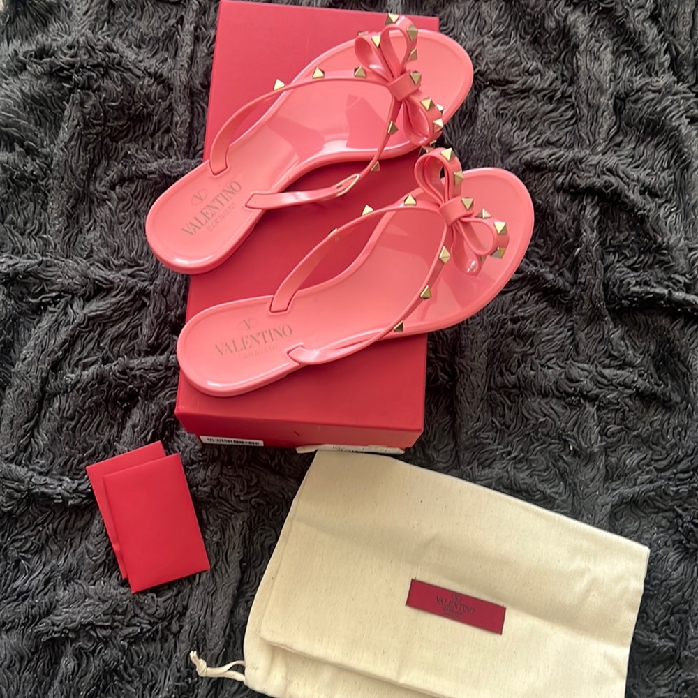 Valentino Rockstud Slippers